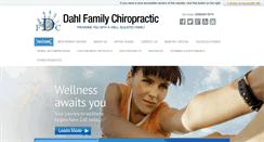 Desktop Screenshot of dahlfamilychiropractic.com