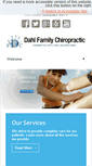 Mobile Screenshot of dahlfamilychiropractic.com